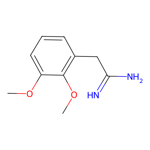 2-(2,3-Dimethoxyphenyl)ethanimidamide structure