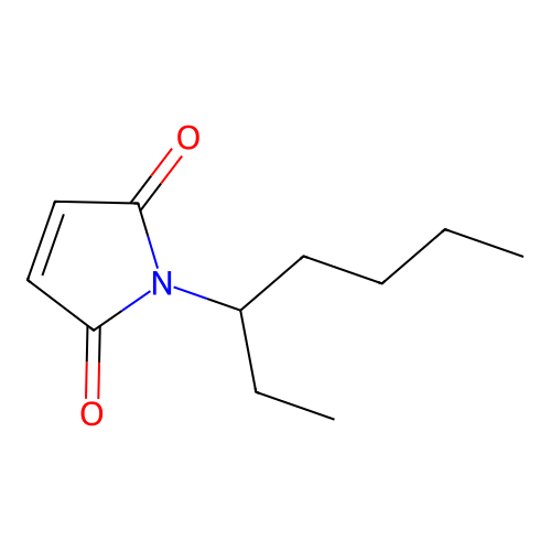 1-(1-Ethylpentyl)-1H-pyrrole-2,5-dione structure