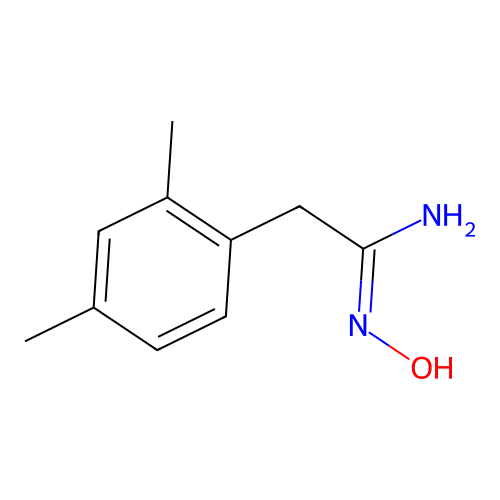 2-(2,4-Dimethyl-phenyl)-N-hydroxy-acetamidine structure
