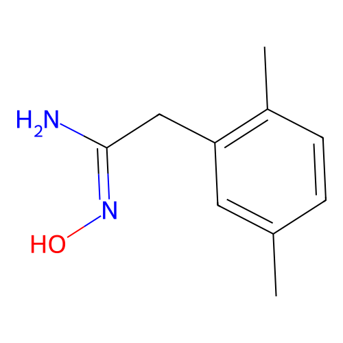 2-(2,5-Dimethyl-phenyl)-N-hydroxy-acetamidine structure