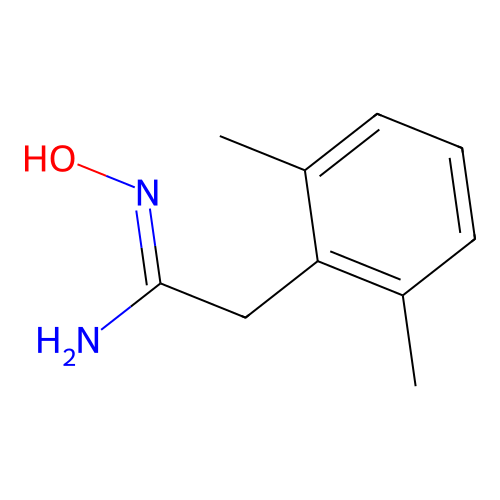 2-(2,6-Dimethyl-phenyl)-N-hydroxy-acetamidine structure