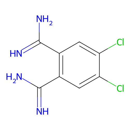 4,5-Dichlorobenzene-1,2-dicarboximidamide structure