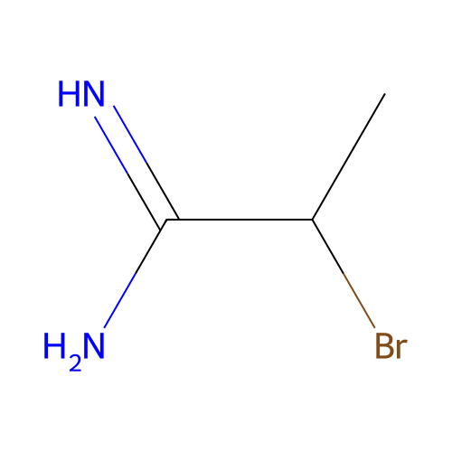 2-Bromopropanimidamide structure