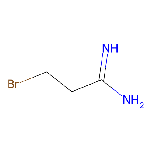 3-Bromopropanimidamide structure