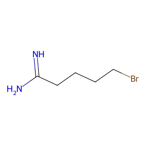 5-Bromopentanimidamide structure