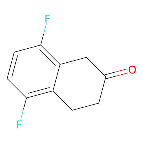 5,8-Difluoro-3,4-dihydronaphthalen-2(1H)-one structure