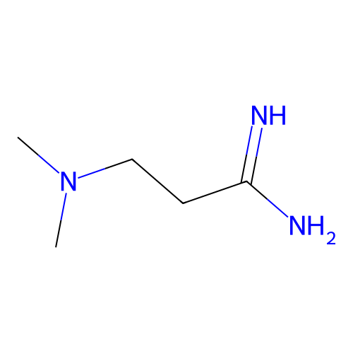 3-(Dimethylamino)propanimidamide structure