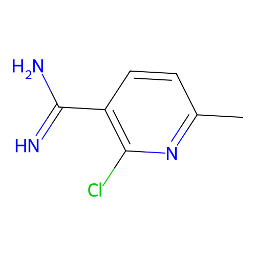2-Chloro-6-methylpyridine-3-carboximidamide structure