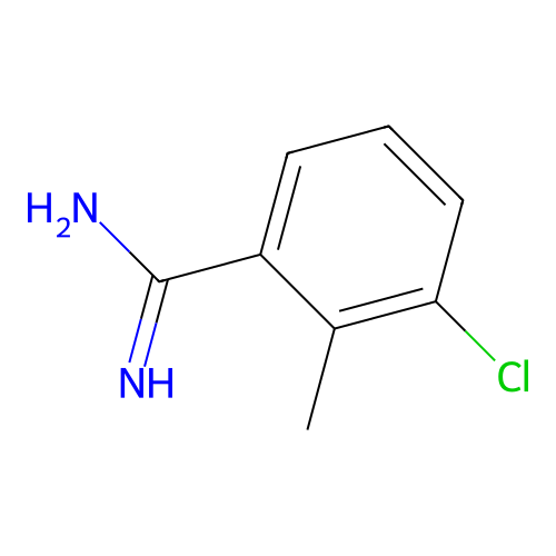 3-Chloro-2-methyl-benzamidine structure