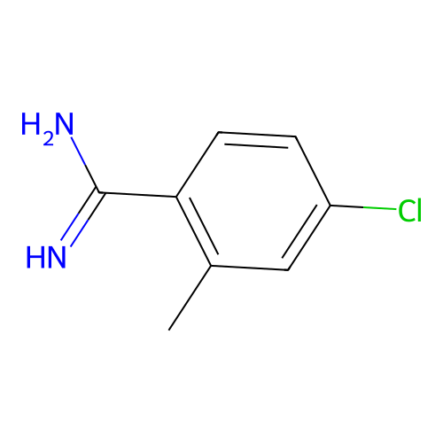 4-Chloro-2-methylbenzenecarboximidamide structure
