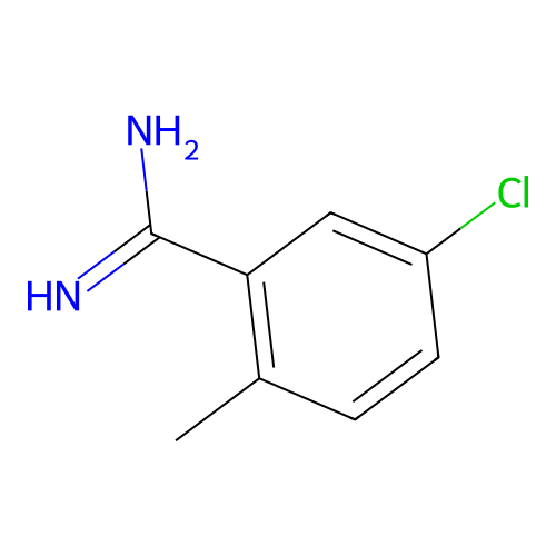 5-Chloro-2-methyl-benzamidine structure