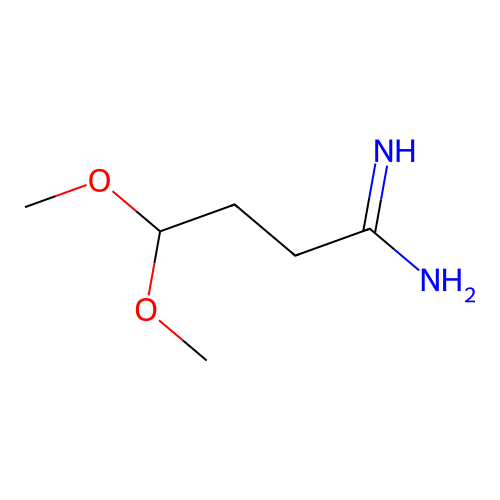4,4-Dimethoxybutanimidamide structure