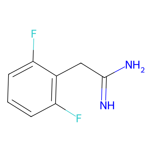 2-(2,6-Difluorophenyl)ethanimidamide structure