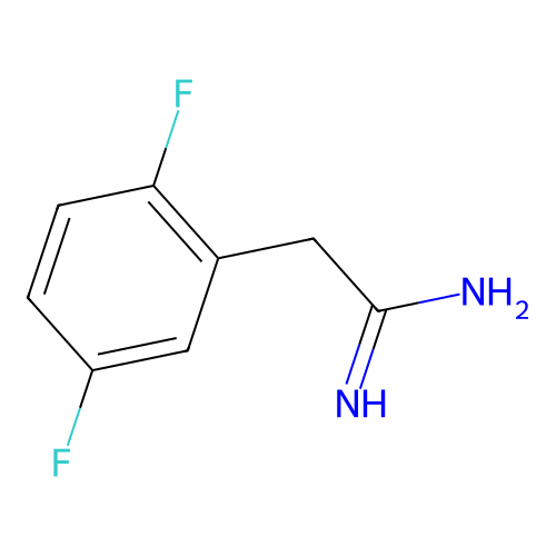 2-(2,5-Difluorophenyl)ethanimidamide structure