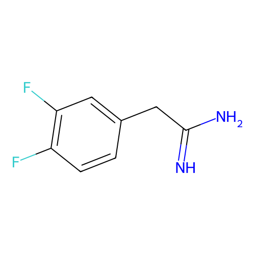 2-(3,4-Difluorophenyl)acetimidamide structure