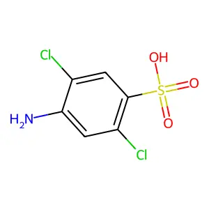 Benzenesulfonic acid, 4-amino-2,5-dichloro- structure