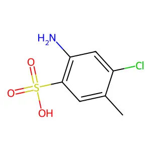 2-Chloro-p-toluidine-5-sulfonic acid structure