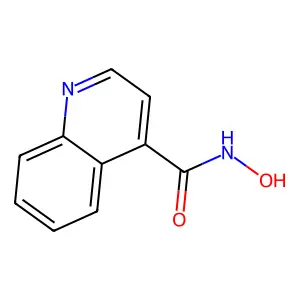 N-羟基喹啉-4-甲酰胺 structure