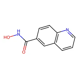 N-羟基-6-喹啉甲酰胺 structure
