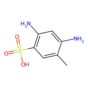Benzenesulfonic acid, 2,4-diamino-5-methyl- structure
