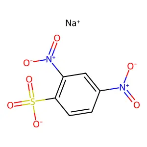 2,4-二硝基苯磺酸钠 structure
