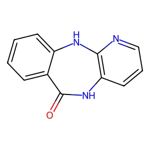 5,11-Dihydro-6H-pyrido(2,3-b)(1,4)benzodiazepin-6-one structure