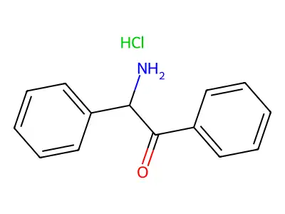 二苯乙醇胺盐酸盐 structure