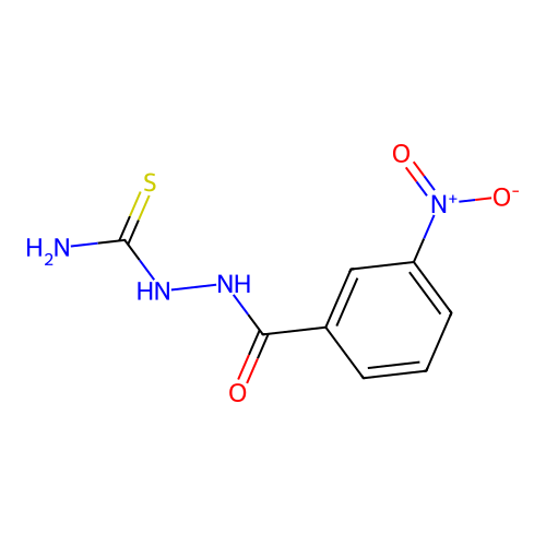 2-(3-Nitrobenzoyl)hydrazine-1-carbothioamide structure
