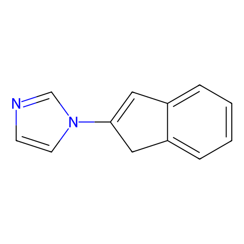 1-(1H-inden-2-yl)-1H-imidazole structure