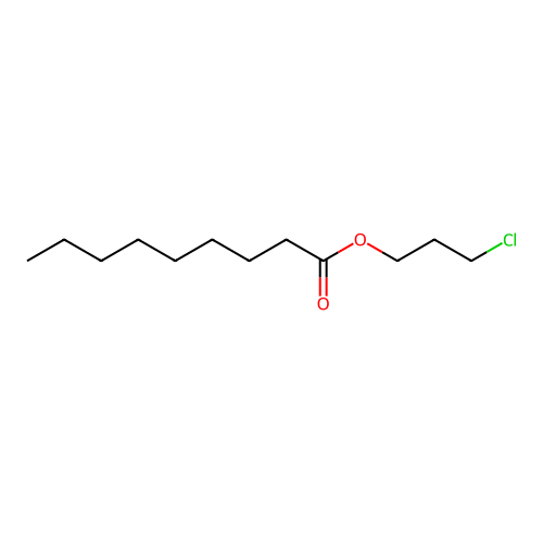 3-Chloropropyl nonanoate structure