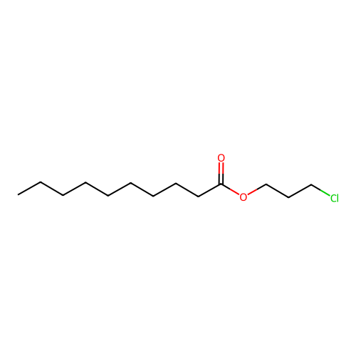 3-Chloropropyl decanoate structure