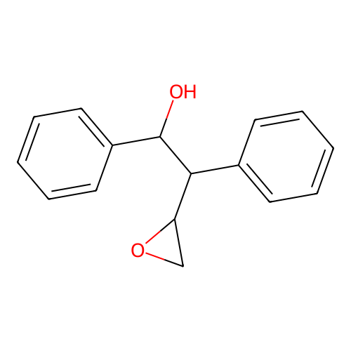 2-(Oxiran-2-yl)-1,2-diphenylethanol structure