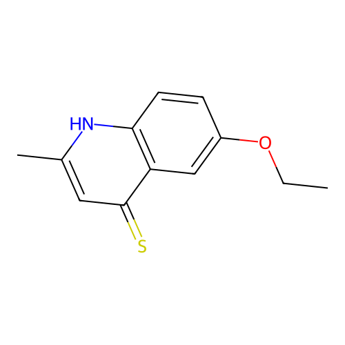 6-Ethoxy-2-methylquinoline-4-thiol structure