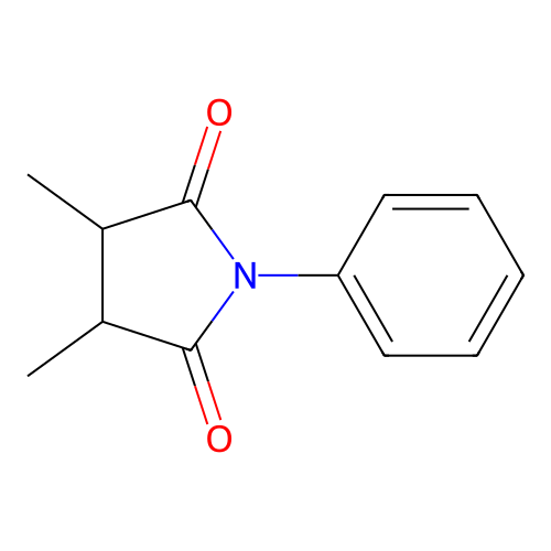 3,4-Dimethyl-1-phenylpyrrolidine-2,5-dione structure