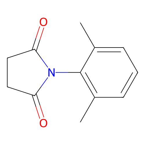 1-(2,6-Dimethylphenyl)pyrrolidine-2,5-dione structure
