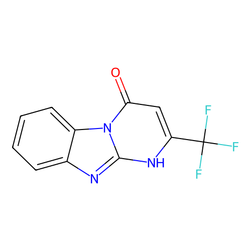 2-[Trifluoromethyl]pyrimido[1,2-a]benzimidazol-4-ol structure