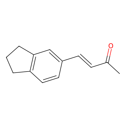 3-Buten-2-one, 4-(2,3-dihydro-1H-inden-5-yl)- structure