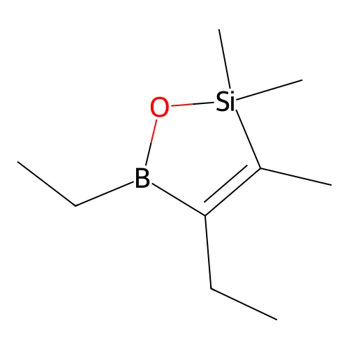 4,5-二乙基-2,2,3-三甲基-1,2,5-氧杂硅杂硼咯 structure