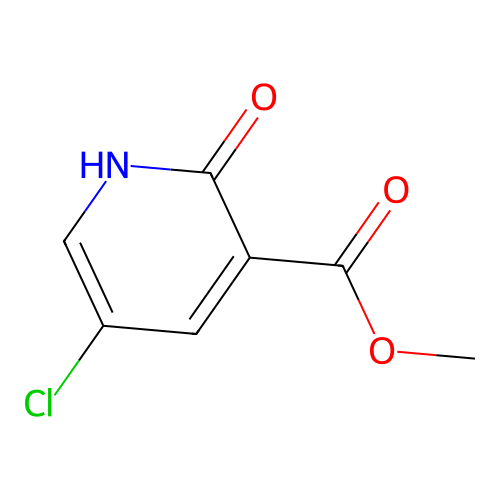 Methyl 5-chloro-2-oxo-1,2-dihydropyridine-3-carboxylate structure