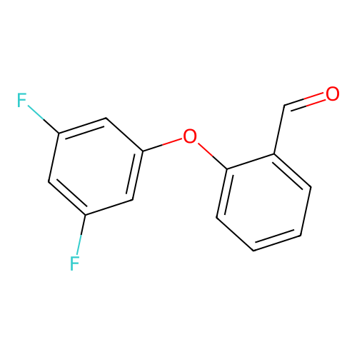 2-(3,5-Difluorophenoxy)benzaldehyde structure