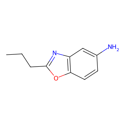 2-Propyl-1,3-benzoxazol-5-amine structure