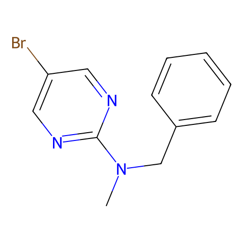 N-benzyl-5-bromo-N-methylpyrimidin-2-amine structure