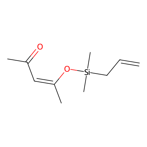 4-[Dimethyl(prop-2-enyl)silyl]oxypent-3-en-2-one structure