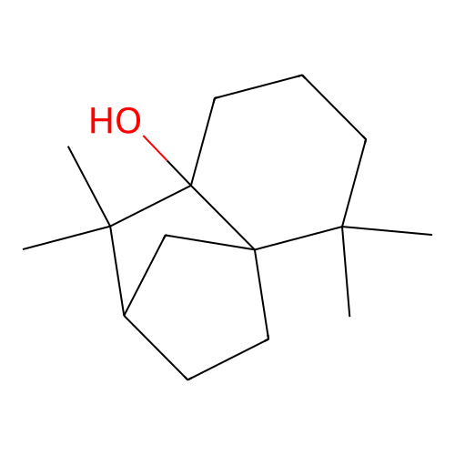 8aH-2,4a-Methanonaphthalen-8a-ol, octahydro-1,1,5,5-tetramethyl- structure