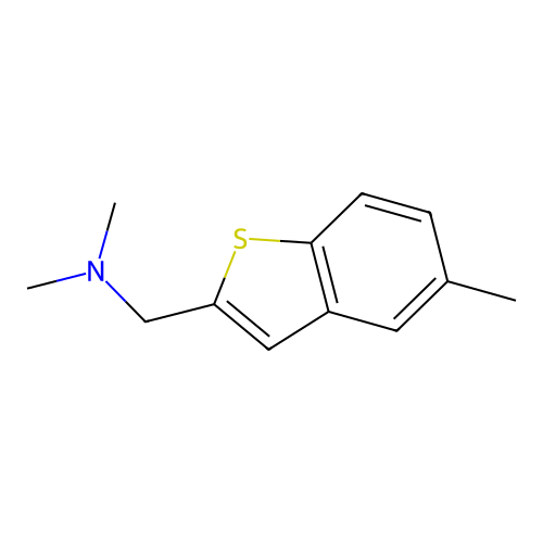 N,N-Dimethyl-1-(5-methylbenzo[b]thiophen-2-yl)methanamine structure
