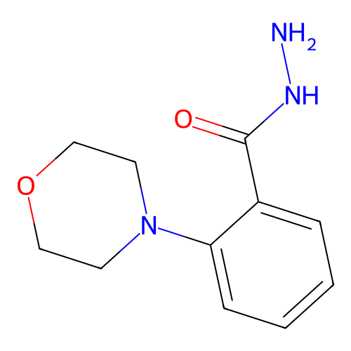 2-Morpholinobenzohydrazide structure