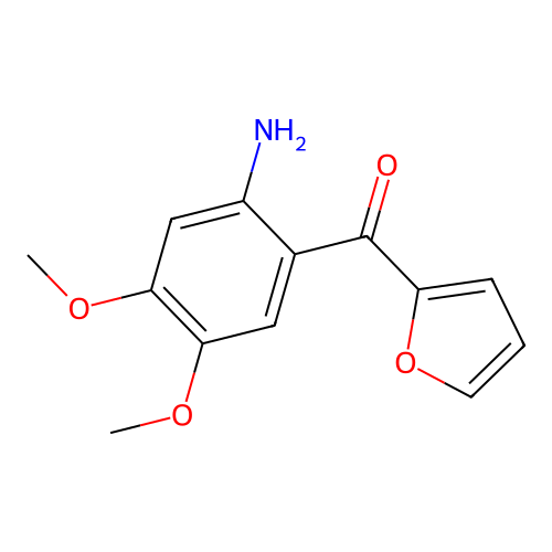 (2-Amino-4,5-dimethoxyphenyl)(furan-2-yl)methanone structure