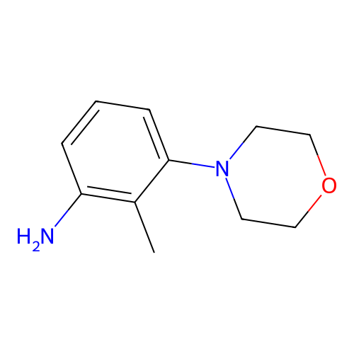 2-Methyl-3-(morpholin-4-yl)aniline structure