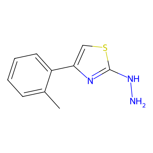 2-Hydrazinyl-4-(o-tolyl)thiazole structure