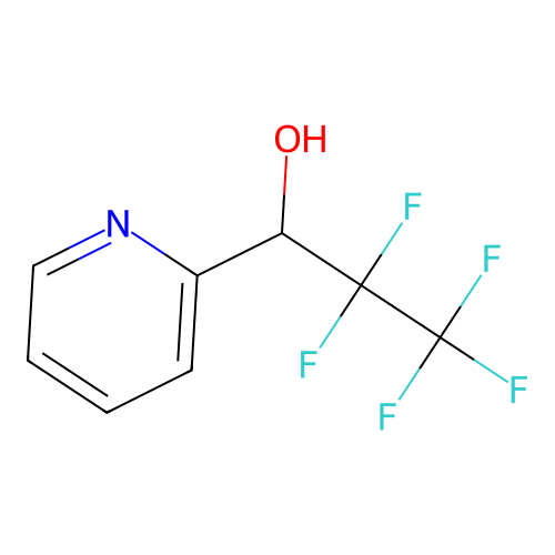 2,2,3,3,3-Pentafluoro-1-(pyridin-2-YL)propan-1-OL structure
